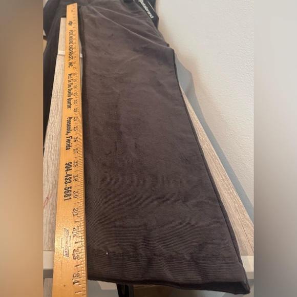 Betabrand Cordaround Corduroy Pants Dark Grey Dress Pants Comfortable NWT 36x34 - Picture 5 of 11